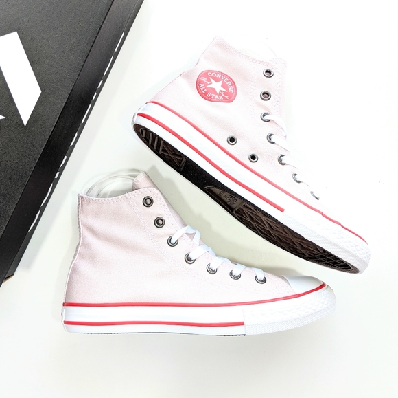 Converse Other - ⬇️ Converse CTAS Hi Barely Rose/Enamel Red NIB